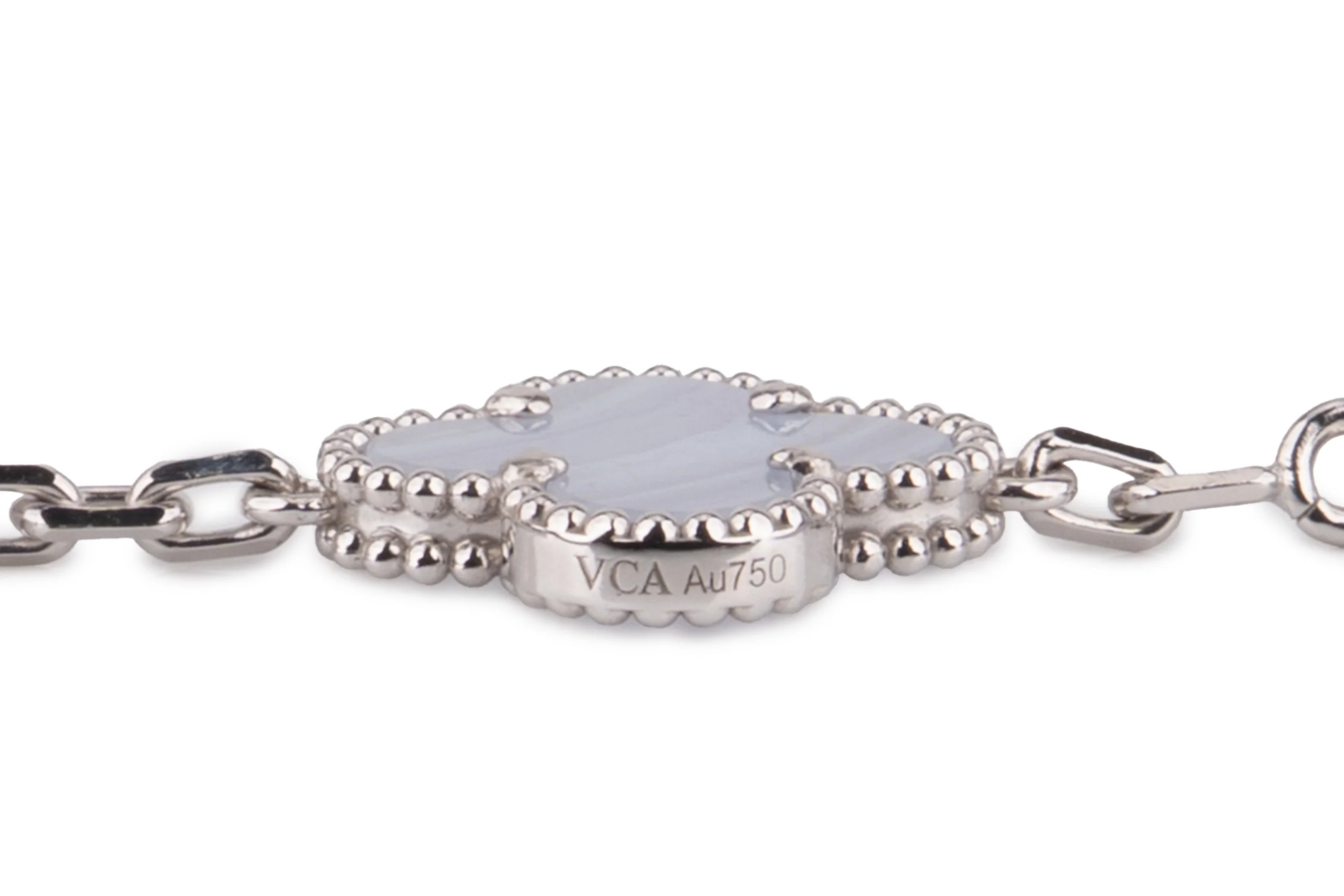 Van Cleef And Arpels Bracelet	5 Motif	White Gold - Image 3