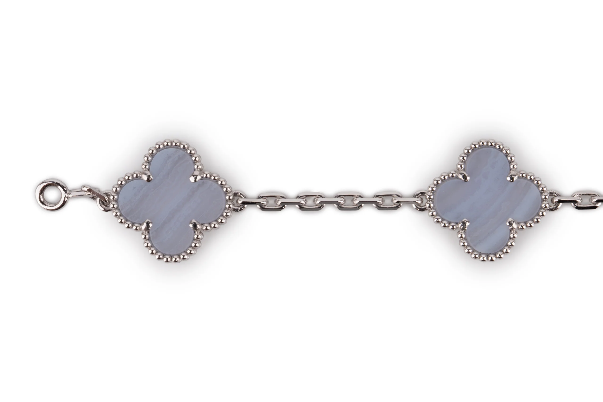 Van Cleef And Arpels Bracelet	5 Motif	White Gold - Image 4