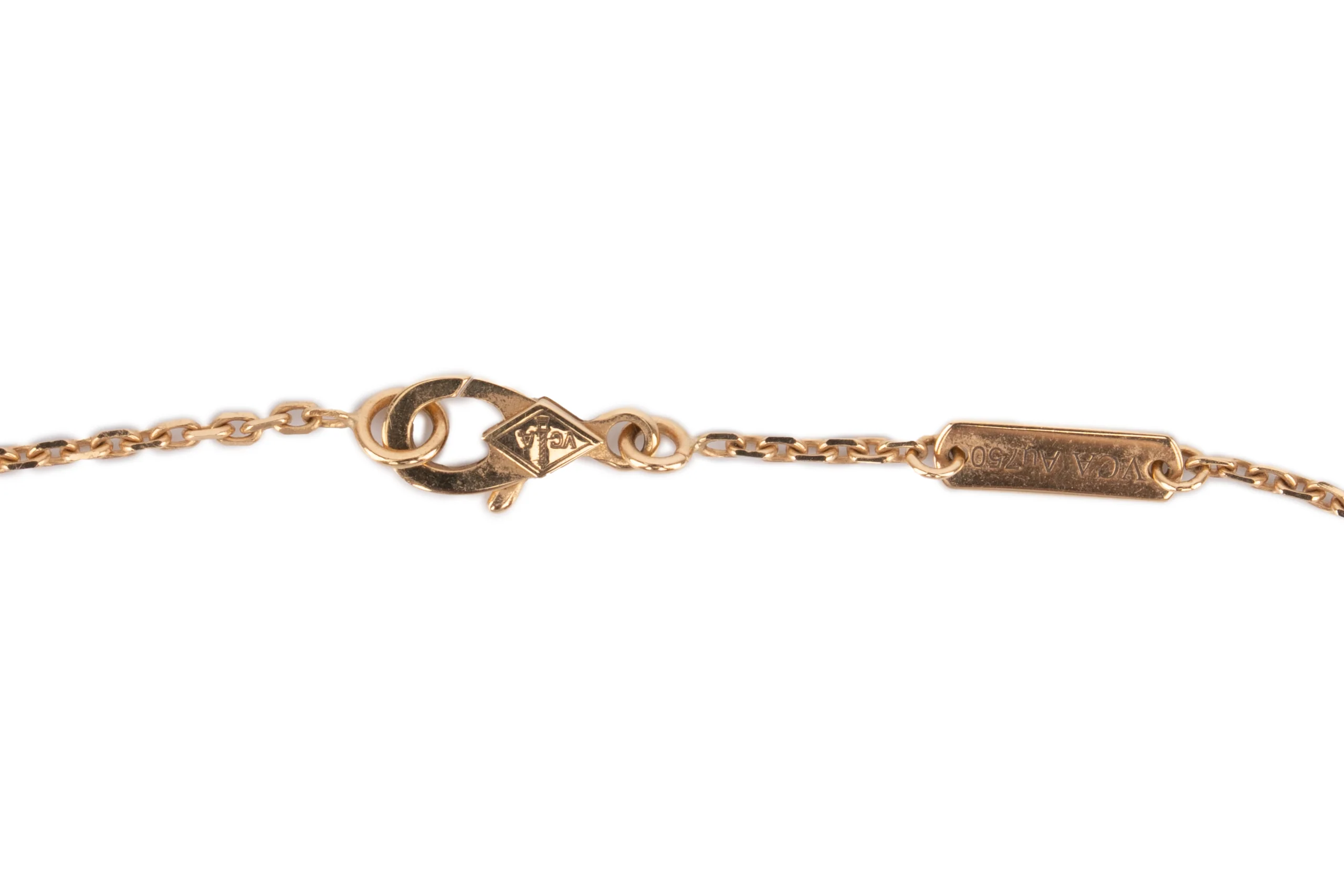 Van Cleef Vintage Alhambra	Pendant		Gold	Malachite - Image 3