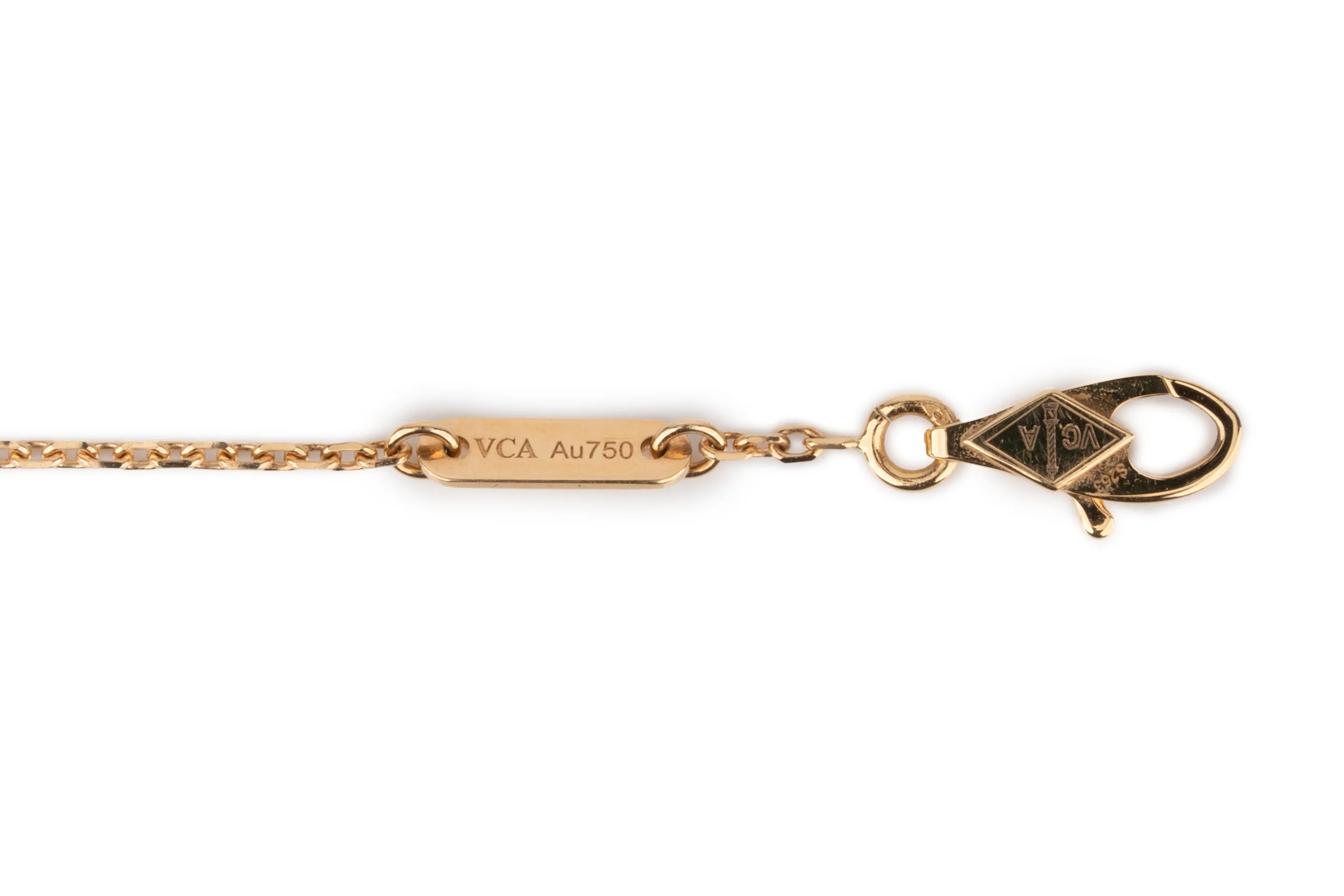 Van Cleef Sweet Alhambra		1 Motif	Yellow Gold	Mop - Image 2