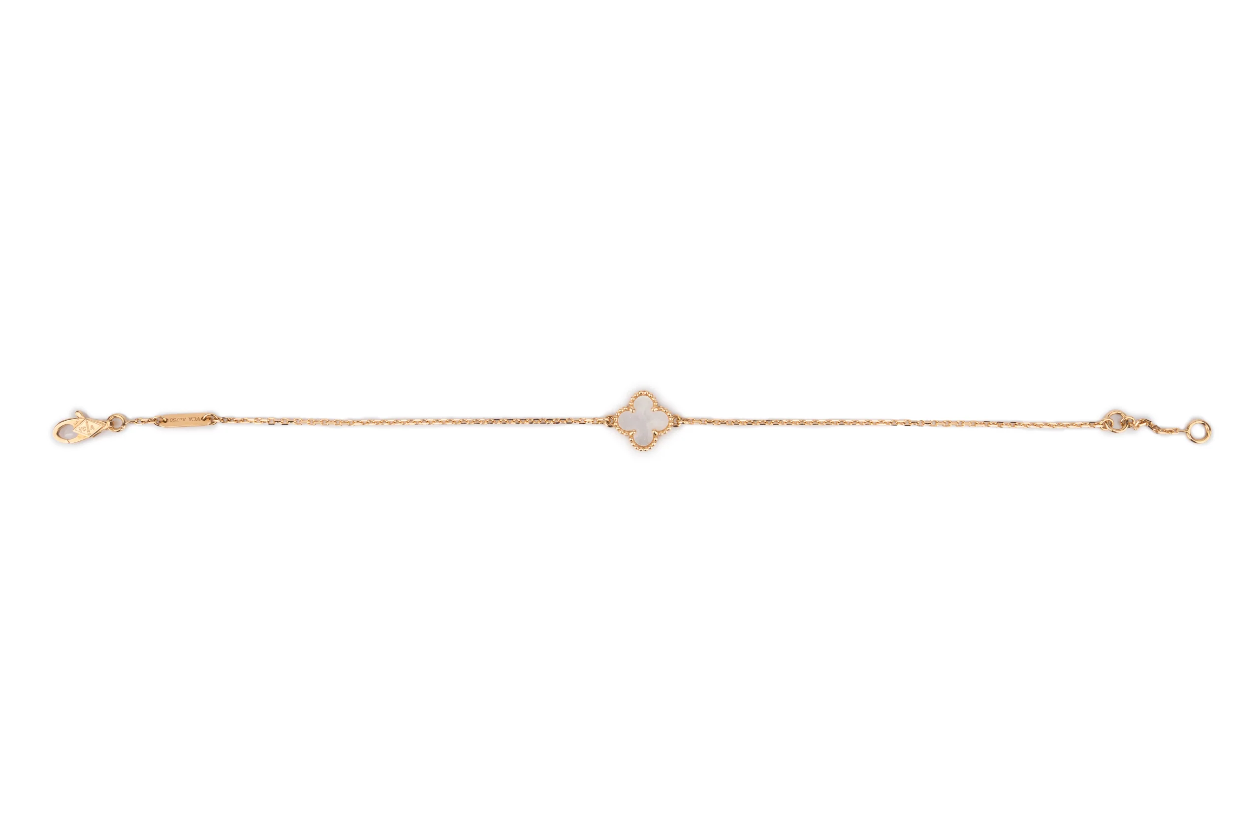 Van Cleef Sweet Alhambra		1 Motif	Yellow Gold	Mop - Image 4
